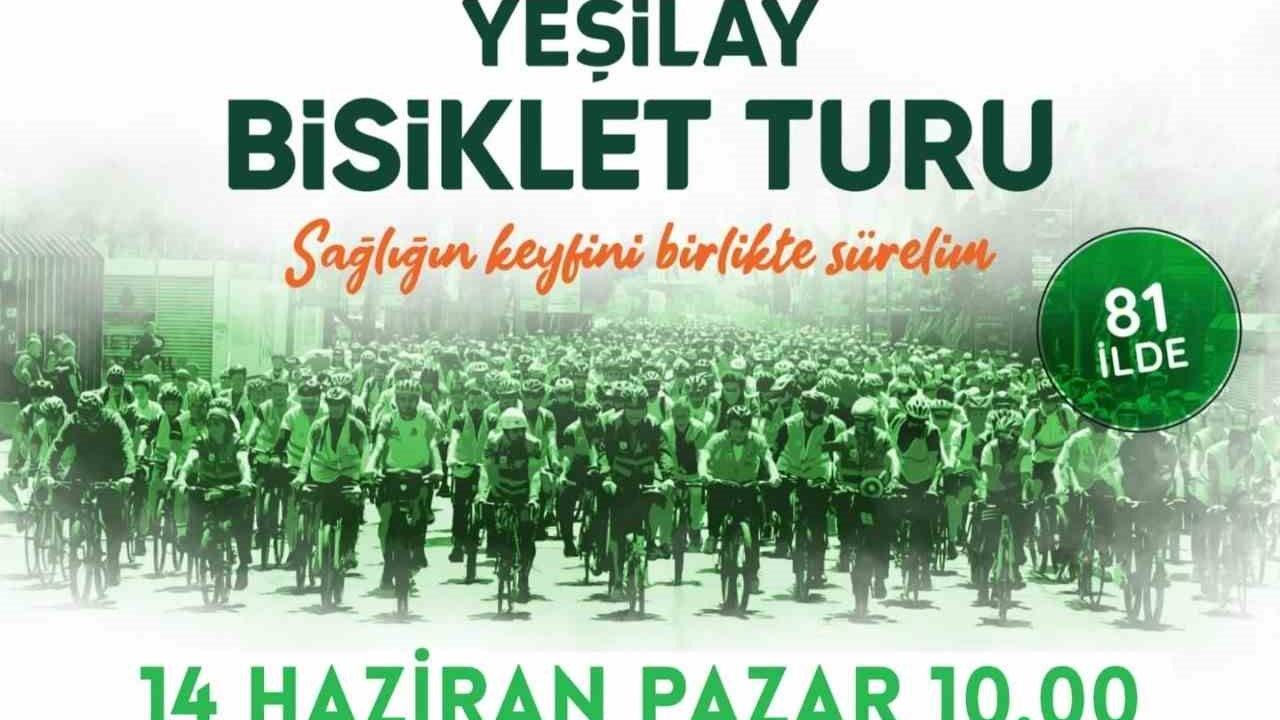 ’13. Geleneksel Yeşilay Bisiklet Turu’ 14 Haziran’da düzenlenecek