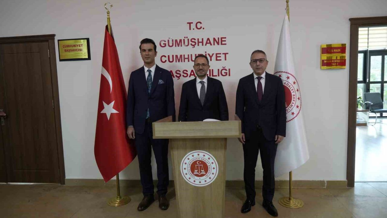 Adalet Bakan Yardımcısı Ayyıldız, Gümüşhane’de