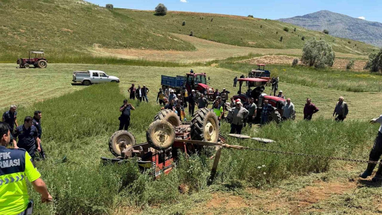 Adana’da traktör kazası: 1 ölü