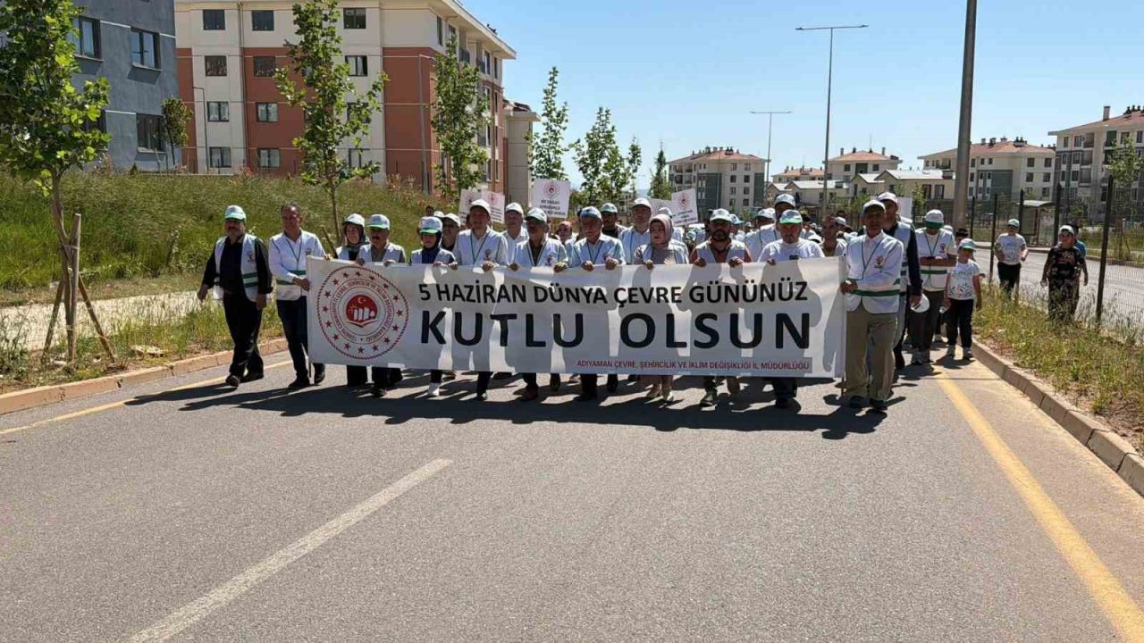 Adıyaman’da "Dünya Çevre Günü" kutlandı