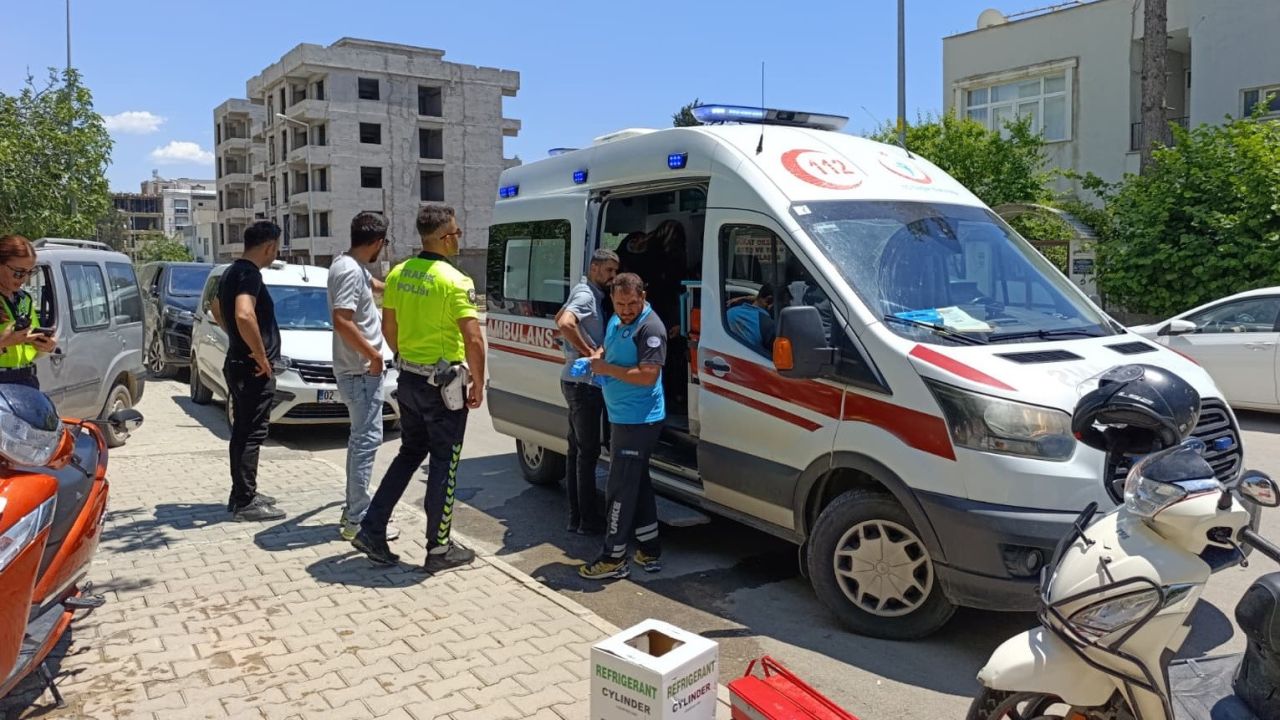 Adıyaman’da motosiklet devrildi: 2 yaralı