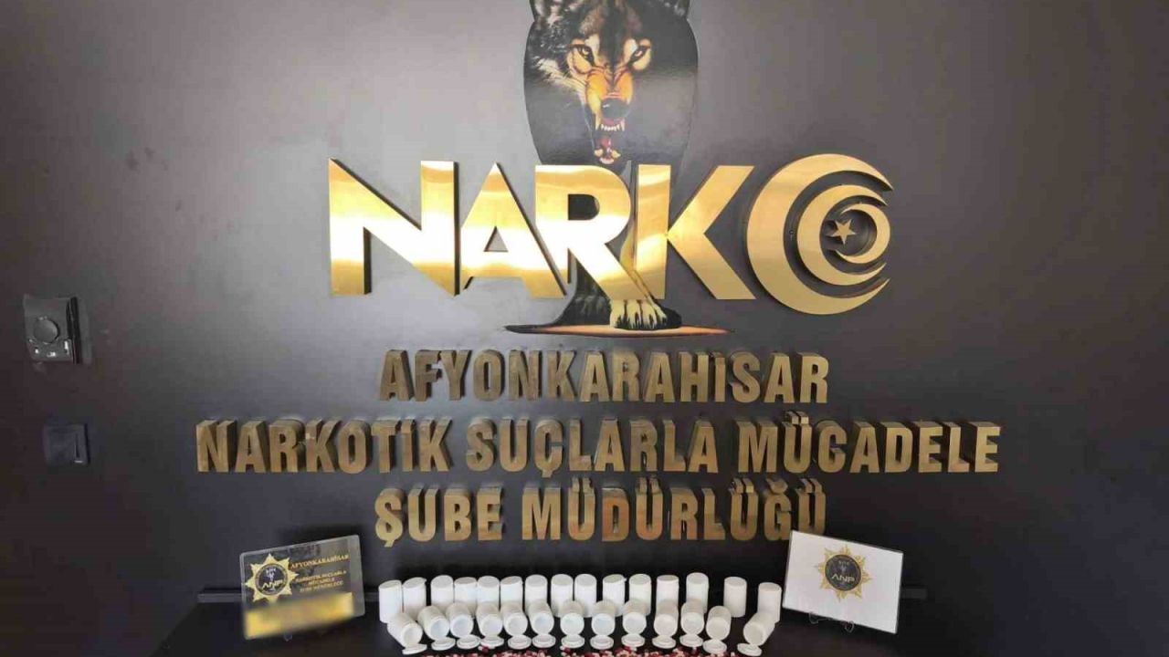 Afyonkarahisar’da uyuşturucu operasyonu: 1 şüpheli tutuklandı