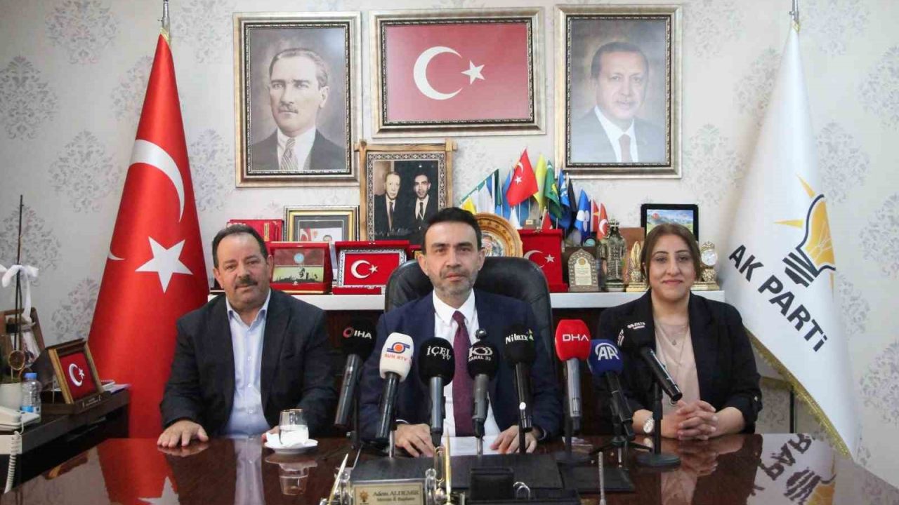 AK Parti Mersin Teşkilatı 560 ekiple sahaya indi