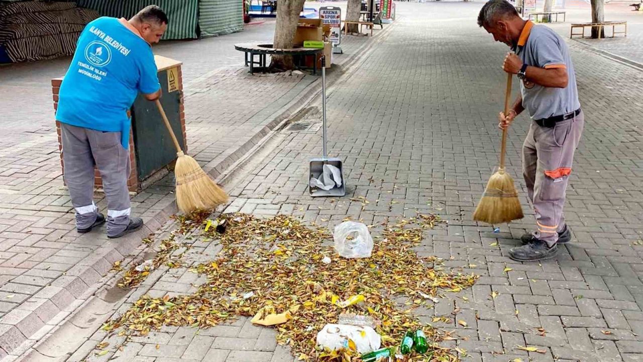 Alanya’da bayramda 9 günde 10 bin 578 ton atık toplandı