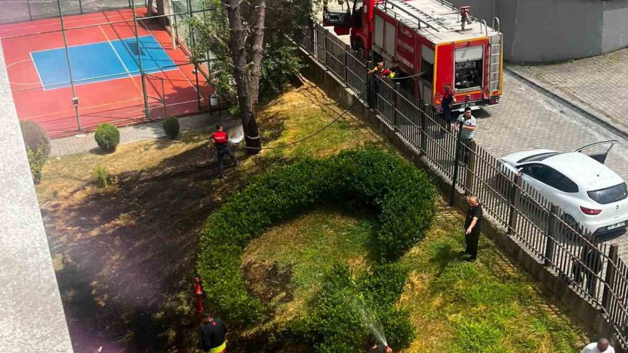 Alaplı’da öğrenci yurdunda yangın paniği
