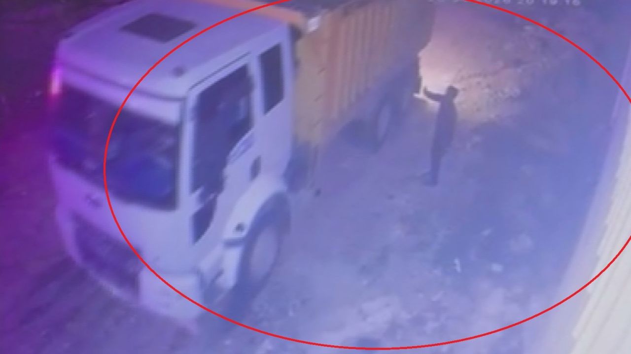 Arazisine moloz döken kamyonları kamerayla yakalayan esnaf ‘yanlışlıkla döktük’ sözleriyle neye uğradığını şaşırdı