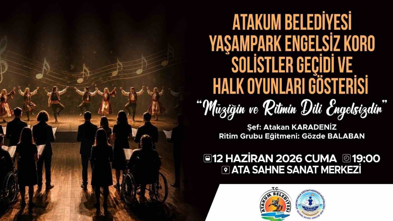Atakum’da ‘Müziğin ve Ritmin Dili Engelsizdir’ programı