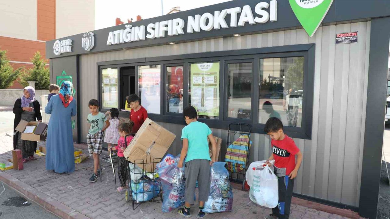 "Atığın Sıfır Noktası" ile 2 bin 668 ton atık geri dönüşüme kazandırıldı