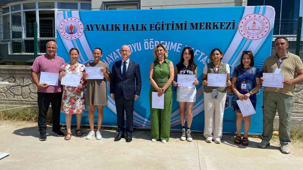 Ayvalık’ta emek ve azmin buluştuğu AHEM sergisine yoğun ilgi