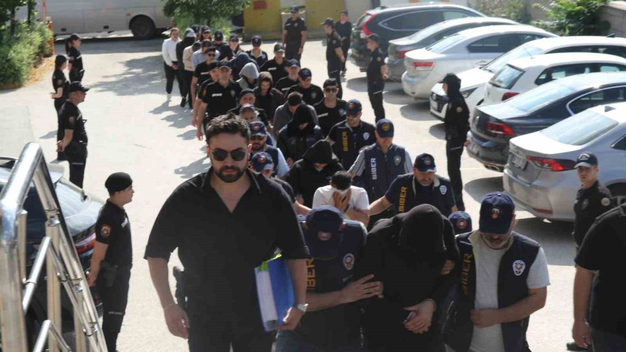Bahis operasyonunda yakalanan 15 şüpheli tutuklandı