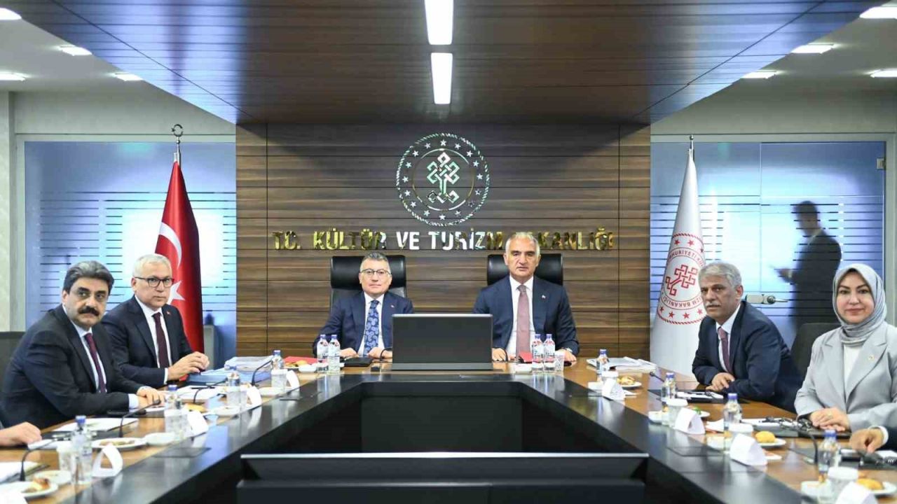 Bakan Ersoy: "Sivas’ın turizm potansiyelini daha da ileri taşıyacak yol haritasını değerlendirdik"