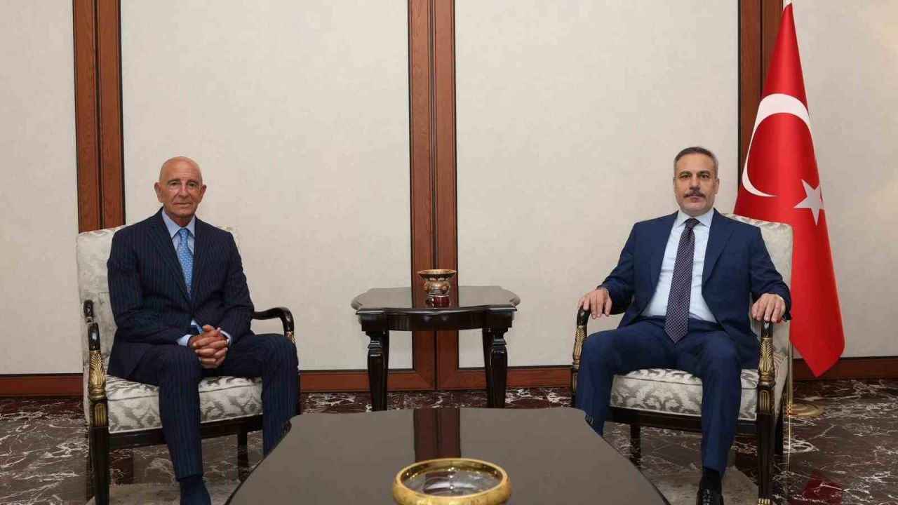 Bakan Fidan, ABD’nin Ankara Büyükelçisi Barrack’ı kabul etti