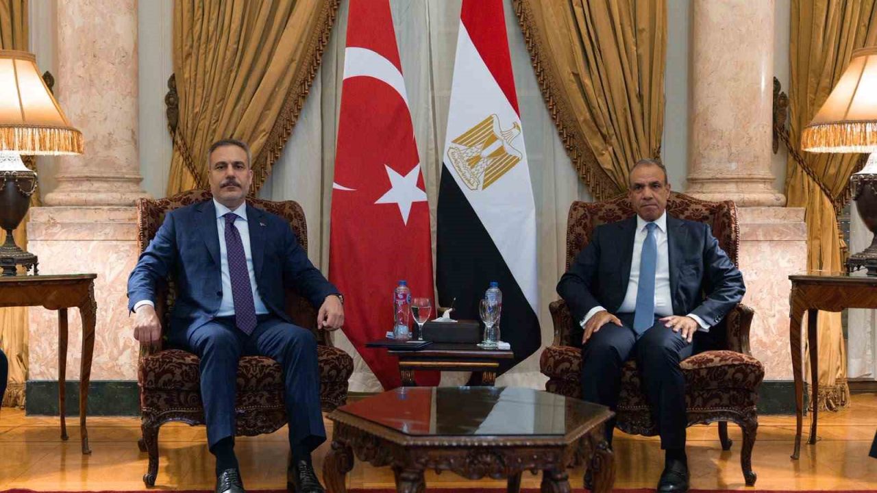 Bakan Fidan, Mısırlı mevkidaşı Abdelatty ile görüştü