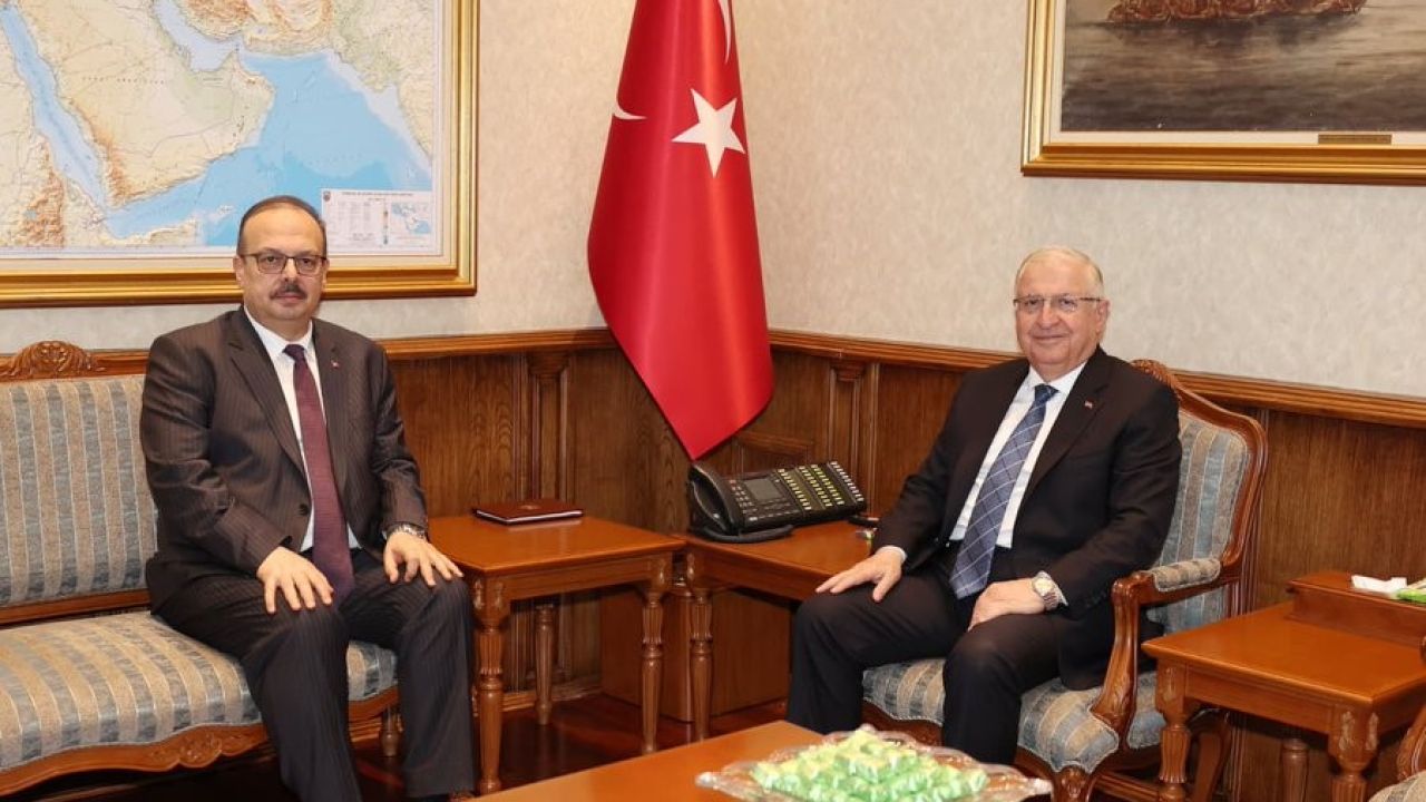 Bakan Güler, Ankara Valisi Canbolat’ı kabul etti
