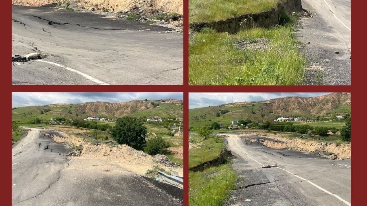 Baki Ersoy, Felahiye’de çöken yolu TBMM gündemine taşıdı