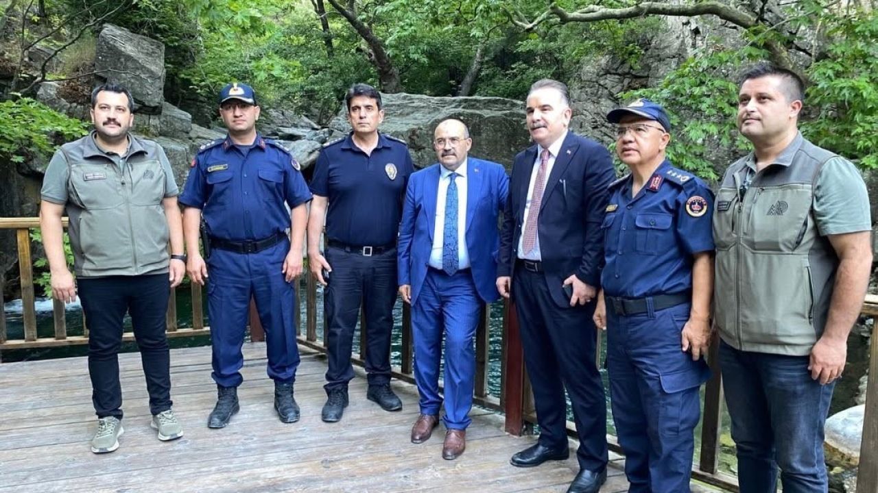 Balıkesir Valisi İsmail Ustaoğlu Kazdağı Milli Parkı Hasanboğuldu alanında incelemelerde bulundu