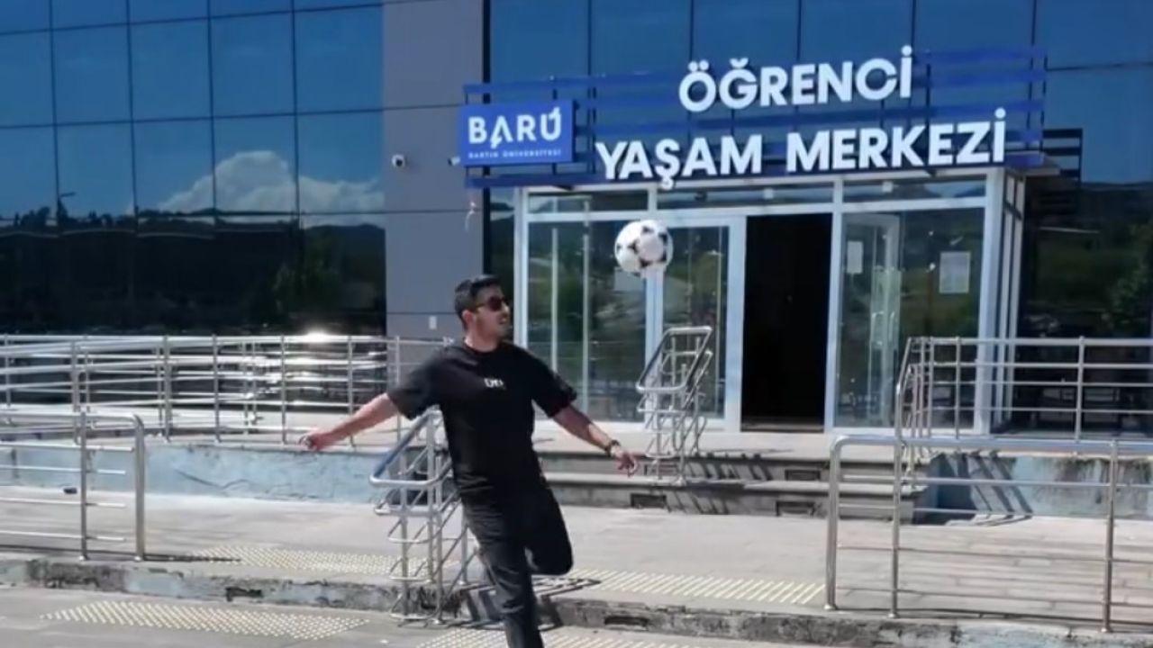 Bartın Üniversitesinden A Milli Takım’a destek videosu