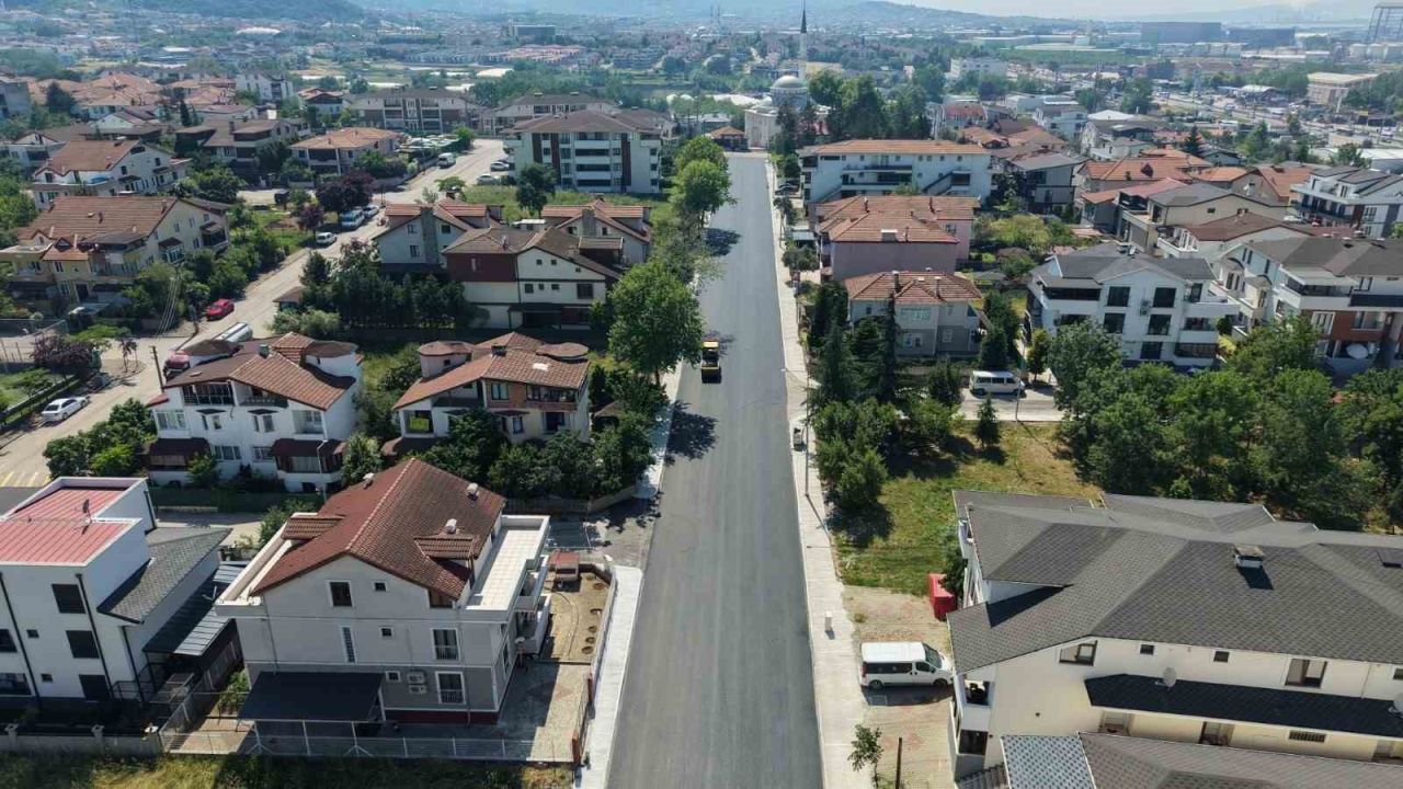 Başiskele Seymen Mahallesi’nde üstyapı yenilendi