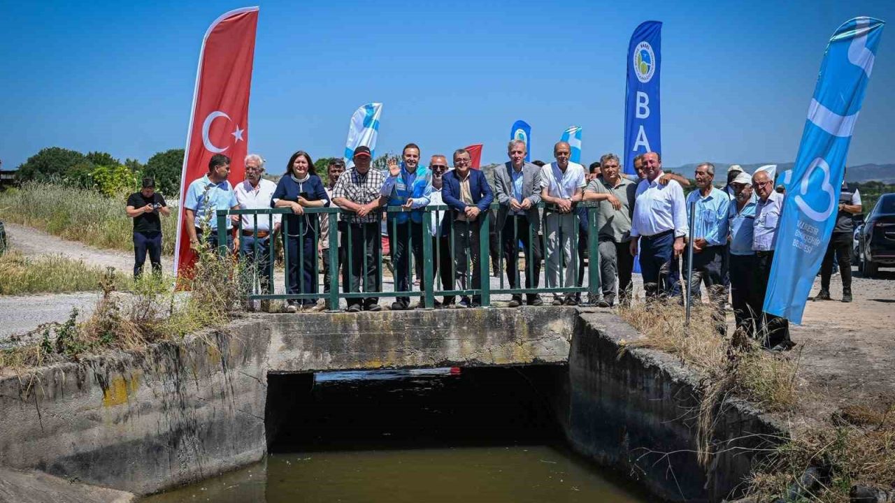 Başkan Akın’dan Pamukçu-Aslıhantepecik Ovasına can suyu