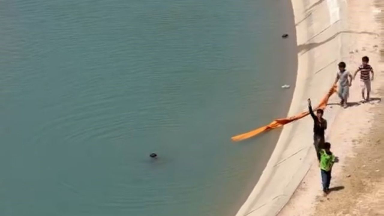 Batman’da sulama kanalında akıntıya kapılan 3 kişi son anda kurtarıldı