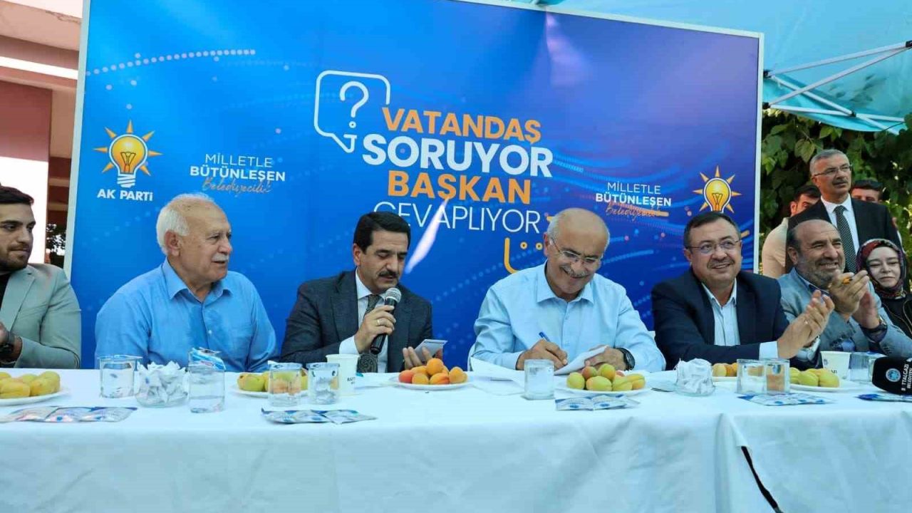 Battalgazi’de "Vatandaş Soruyor, Başkan Cevaplıyor" buluşması