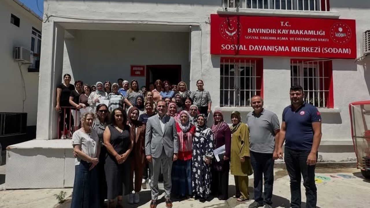 Bayındır’da üreten kadınlara anlamlı tören
