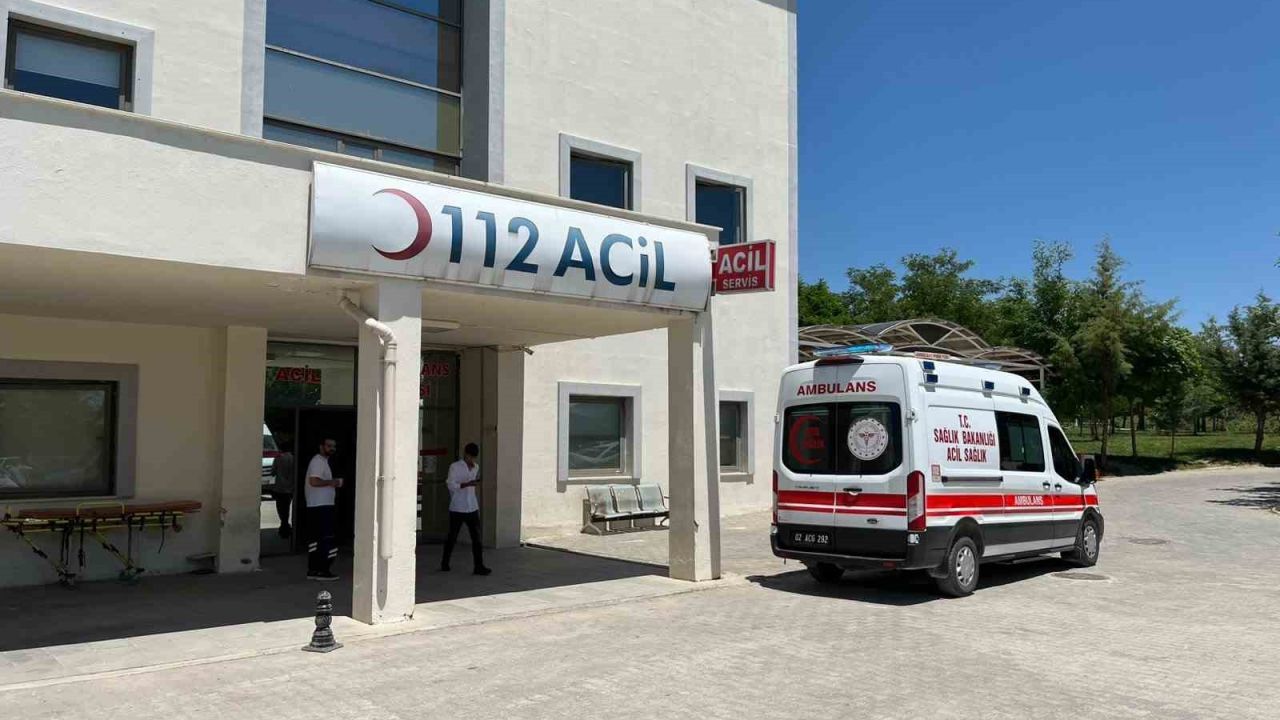 Besni’de otomobil şarampole yuvarlandı: 2 yaralı