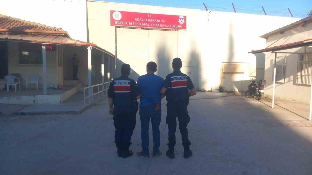 Bilecik’te 1 yıl, 8 ay kesinleşmiş hapis cezası bulunan şahıs yakalandı