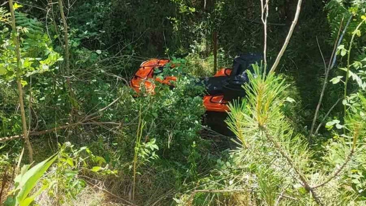 Bilecik’te ATV dere yatağına uçtu: 3 yaralı