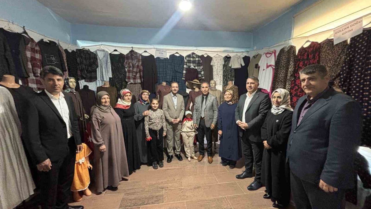 Bingöl’de kadınların el emeği ürünleri görücüye çıktı