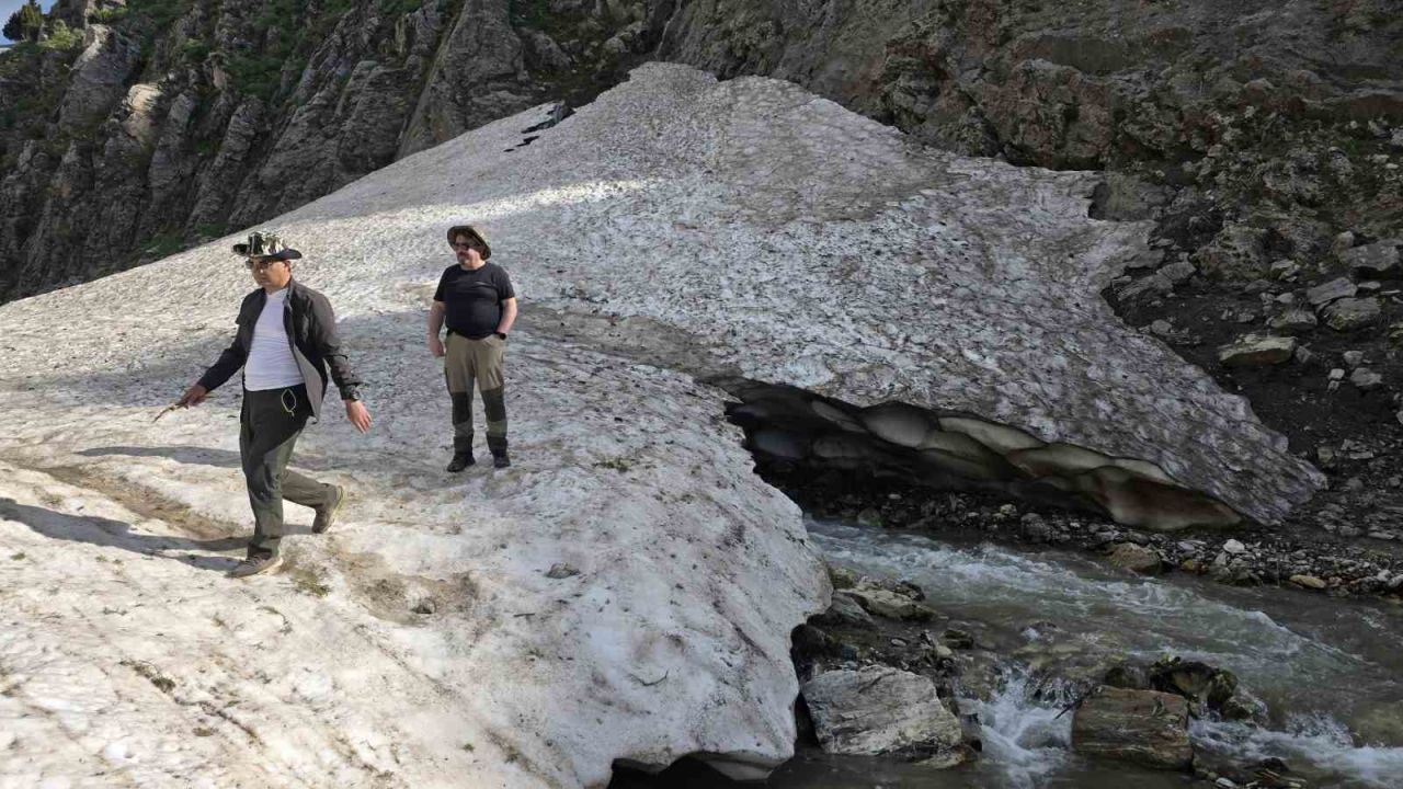 Bitlis’in kar suları Van Gölü’ne güç katıyor