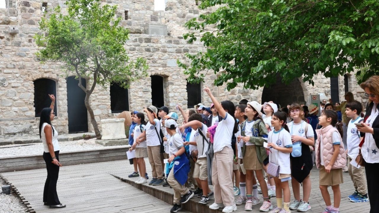 Bodrum’da kültürel mirasla iç içe bir eğitim yılı