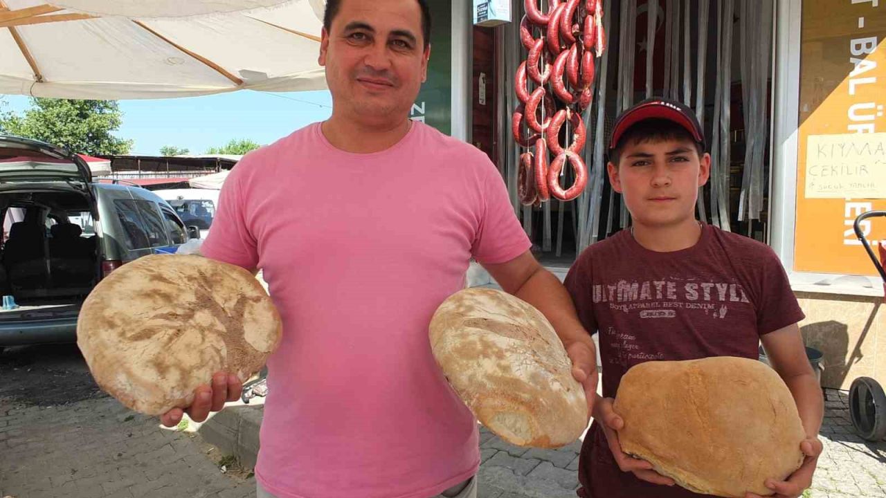 Burhaniye’de köy ekmeği sevildi