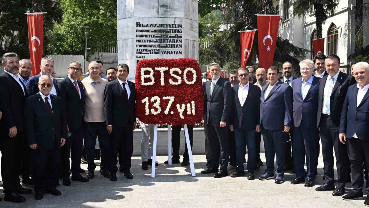 Bursa iş dünyasının çatı kuruluşu BTSO 137 yaşında