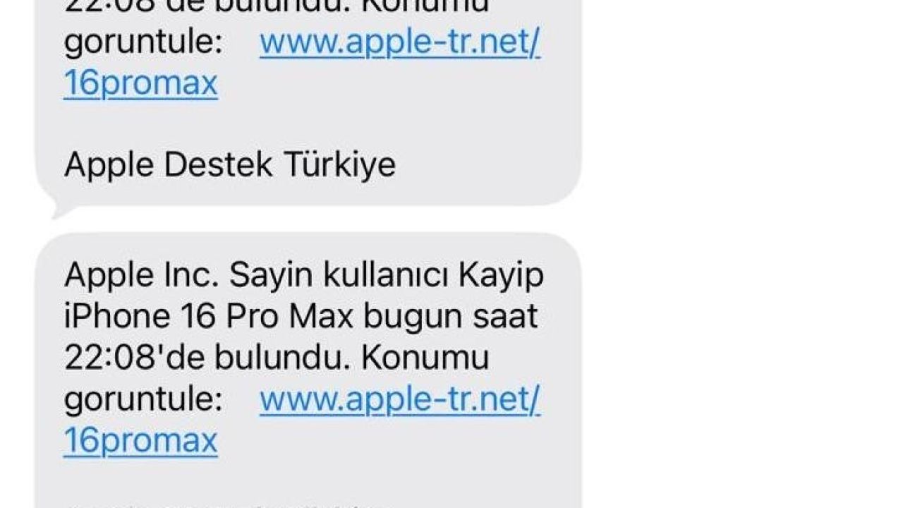 Çalınan iPhone’lar için yeni dolandırıcılık yöntemi: Apple’dan gelmiş gibi mesaj atıp telefonu ele geçiriyorlar