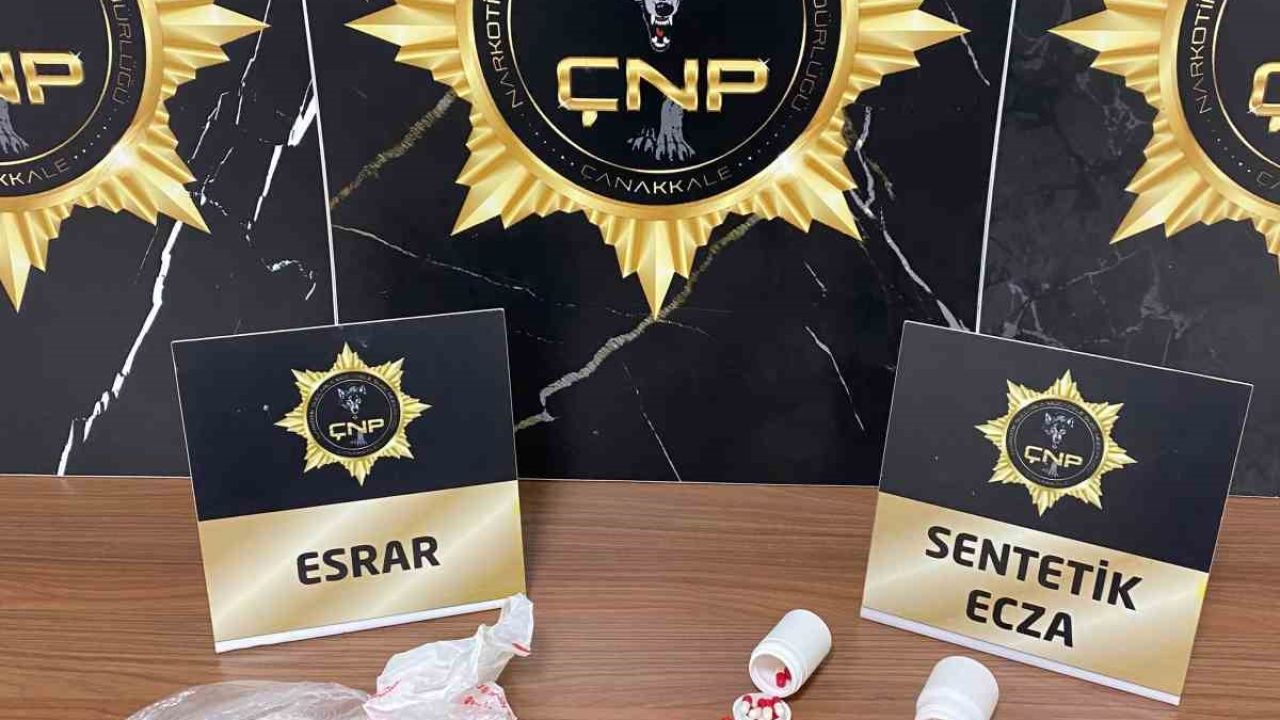 Çanakkale’de uyuşturucu taciri 4 şüpheli tutuklandı