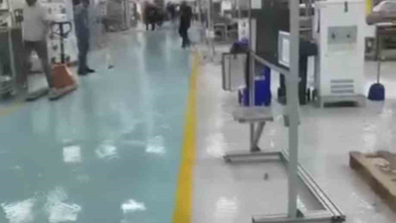 Çankırı’da sağanak etkili oldu: Fabrikayı su bastı