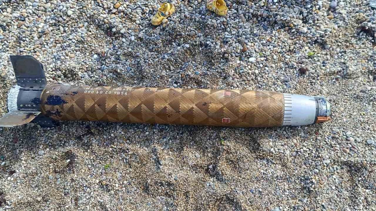 Çatalca’daki Ormanlı plajında askeri mühimmat bulundu