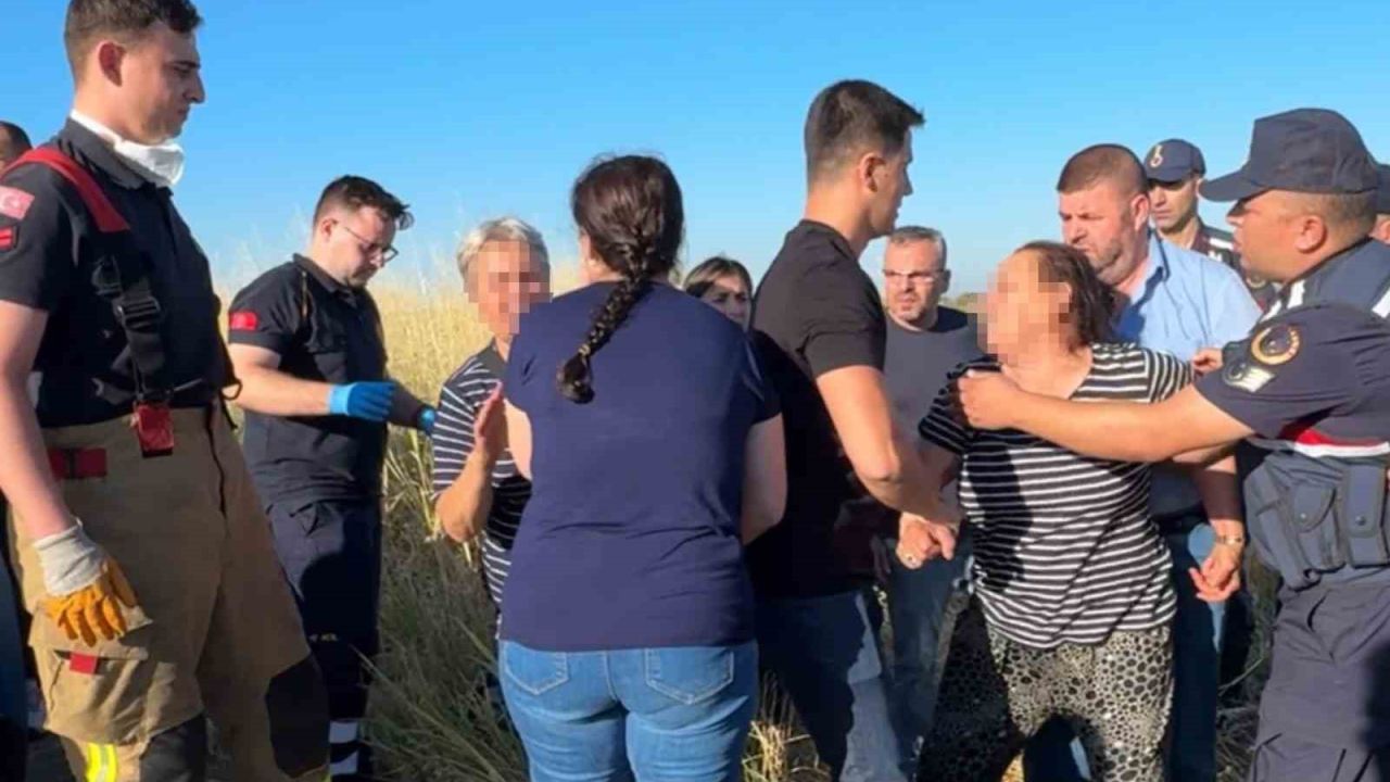 Cesedin başında gelin-kayınvalide kavgası kameraya yansıdı