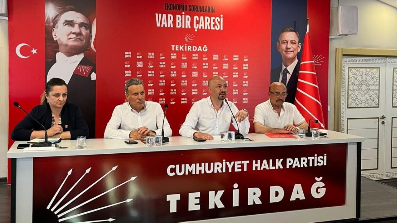 CHP Tekirdağ’da gerilim tırmanıyor: Çerkezköy Belediye Başkanı Akay disipline sevk edildi
