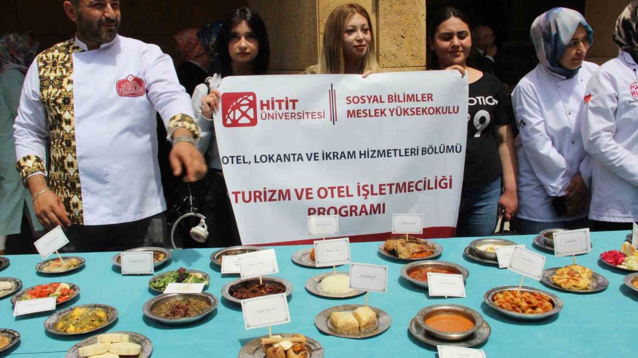 Çorum’da gastronomi şöleni başladı: Binlerce yıllık mutfak kültürü dünyaya tanıtılıyor
