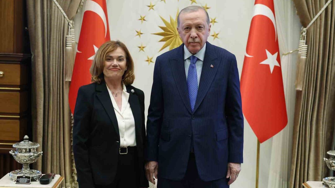 Cumhurbaşkanı Erdoğan, İspanya Anayasa Mahkemesi Başkanvekili Huertas’ı kabul etti