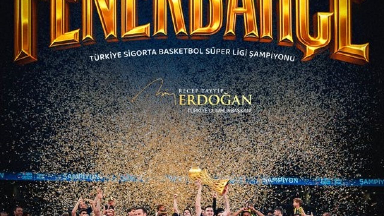 Cumhurbaşkanı Erdoğan’dan, Fenerbahçe Beko’ya tebrik mesajı
