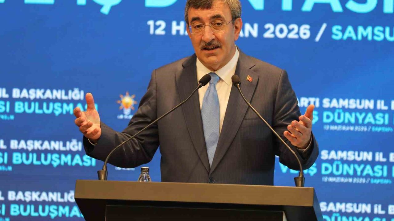 Cumhurbaşkanı Yardımcısı Cevdet Yılmaz, Samsun’da konuştu: "Her türlü riske karşı ülkemizi hazırlıyoruz"