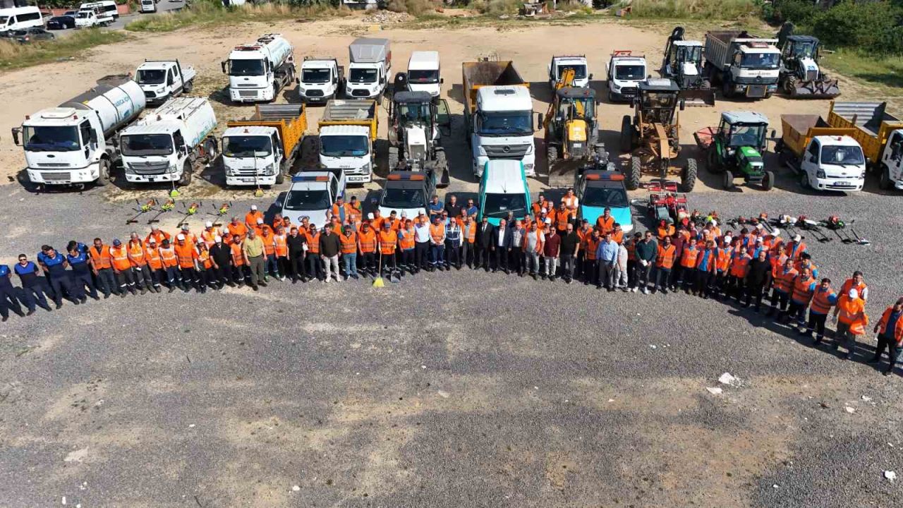Darıca’da 100 kişilik özel ekiple yaz temizliği