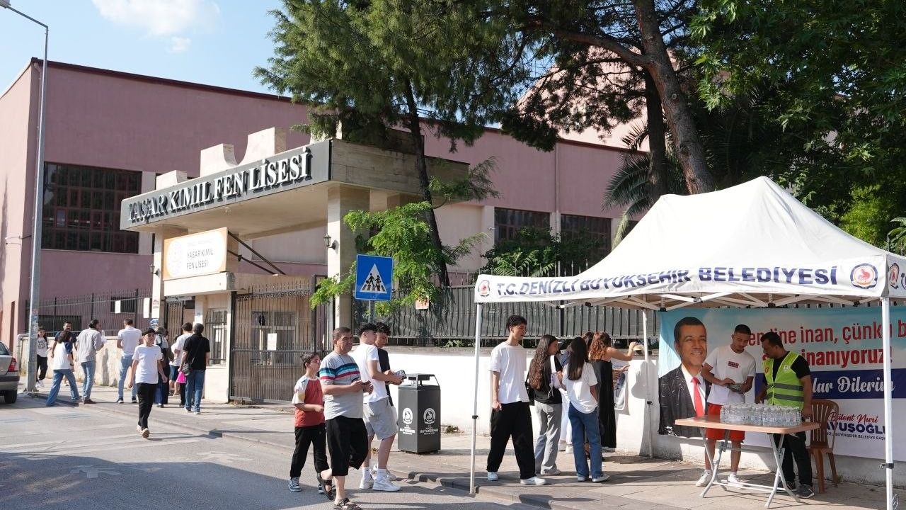 Denizli Büyükşehirden LGS’ye giren öğrencilere destek