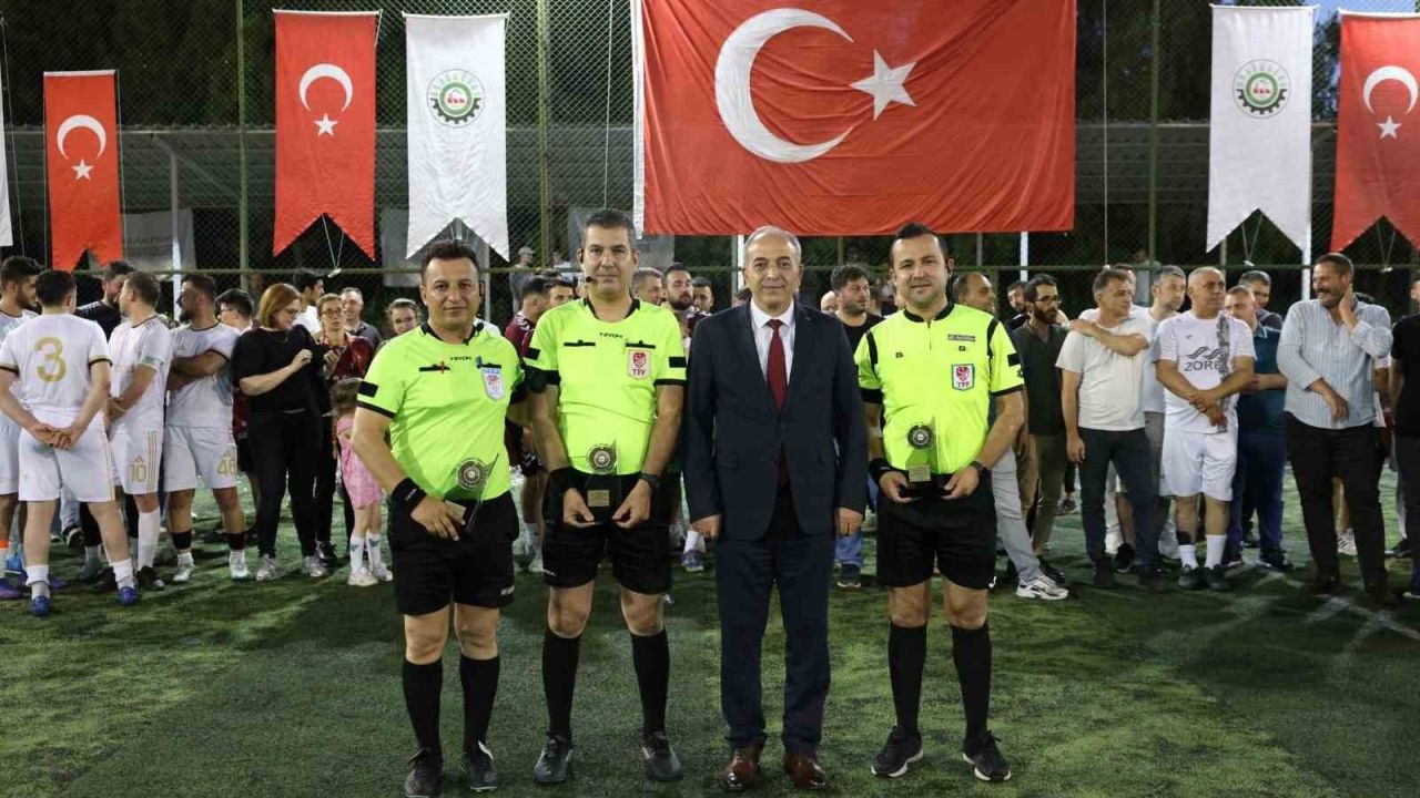 Denizli OSB Futbol Ligi’nin şampiyonları belli oldu