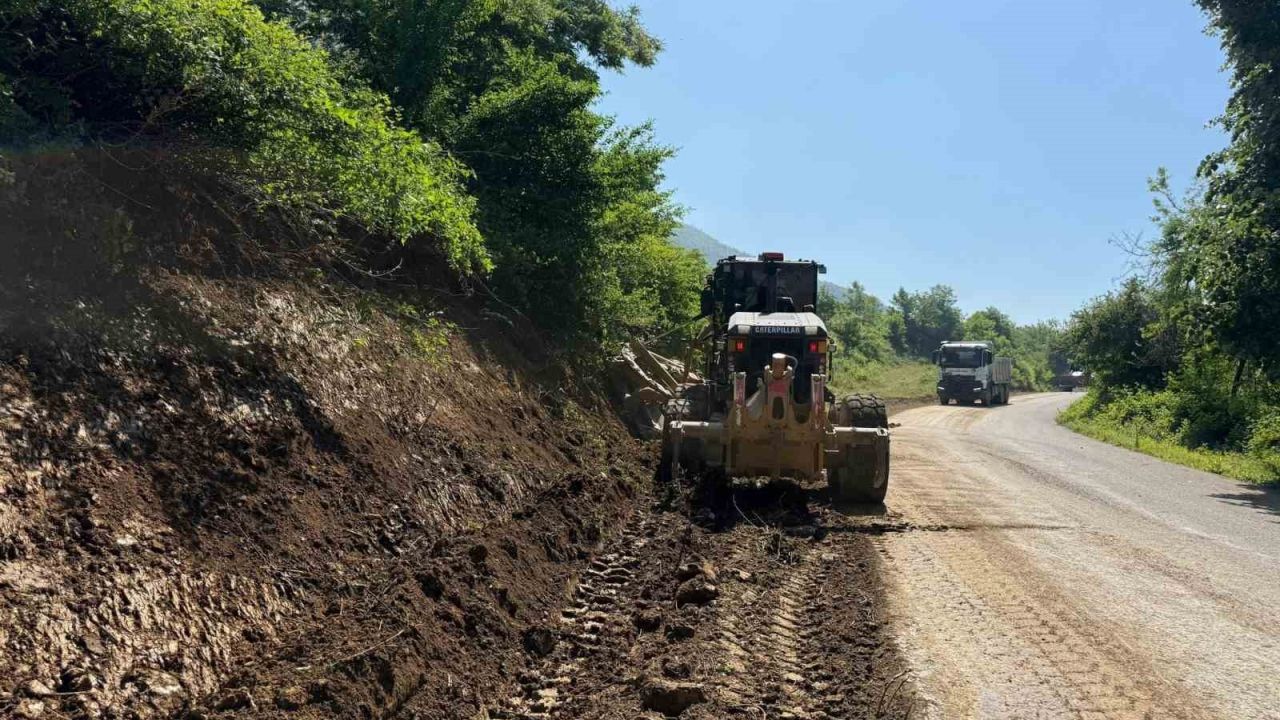 Derdin Köyü’nde beton kanal çalışması