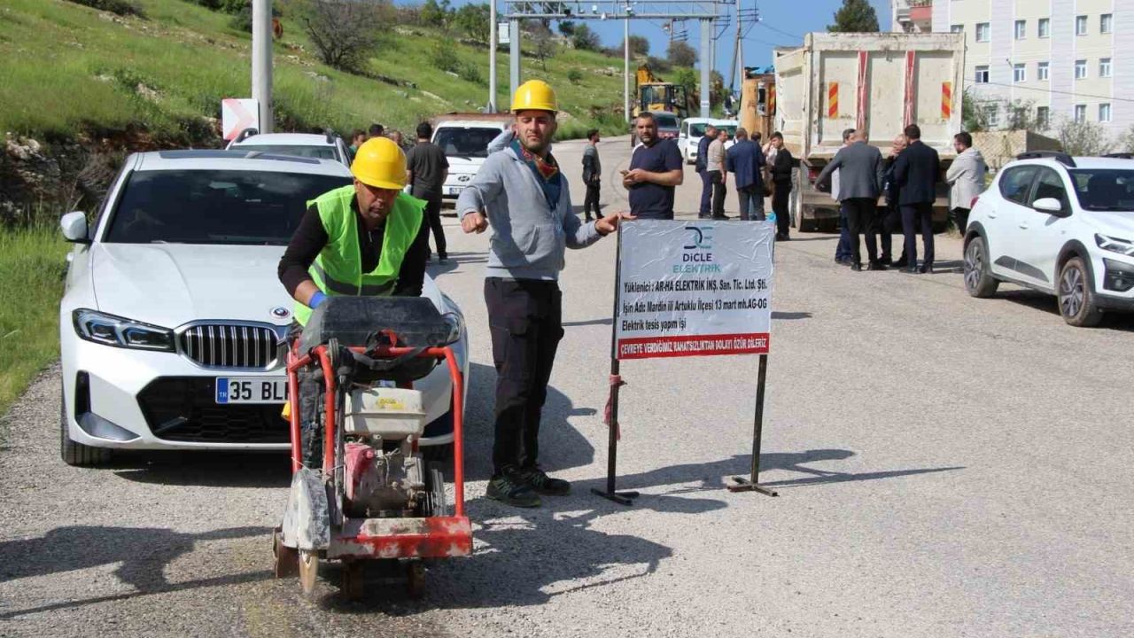 Dicle Elektrik’ten Mardin’de 758 milyon liralık altyapı yatırımı