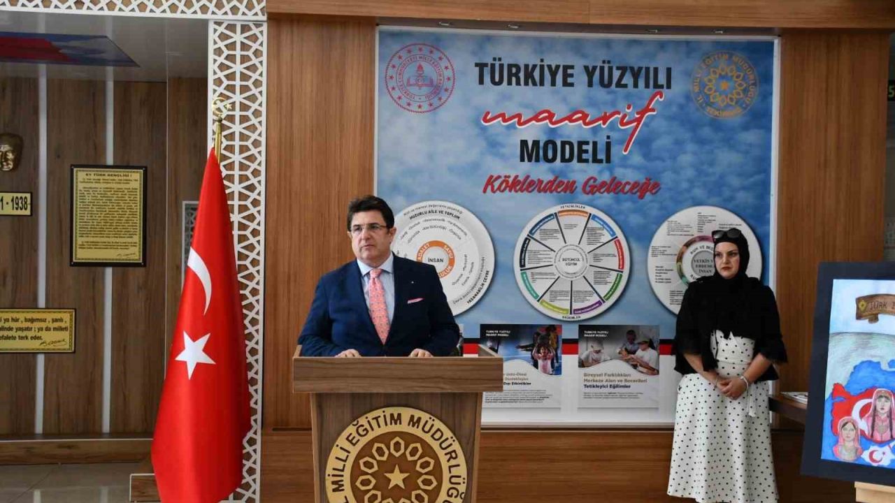 "Dilimizin Zenginlikleri Projesi" yıl sonu sergisi Tekirdağ’da açıldı